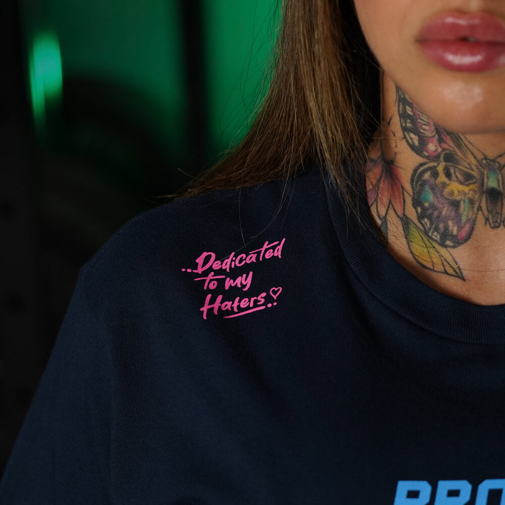 Crop Top PROVE THEM WRONG - Navy Blue