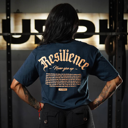 Crop Top Resilience - Navy Blue