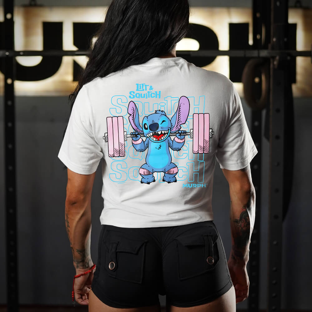 Crop Top Lift & Squitch - Blanco