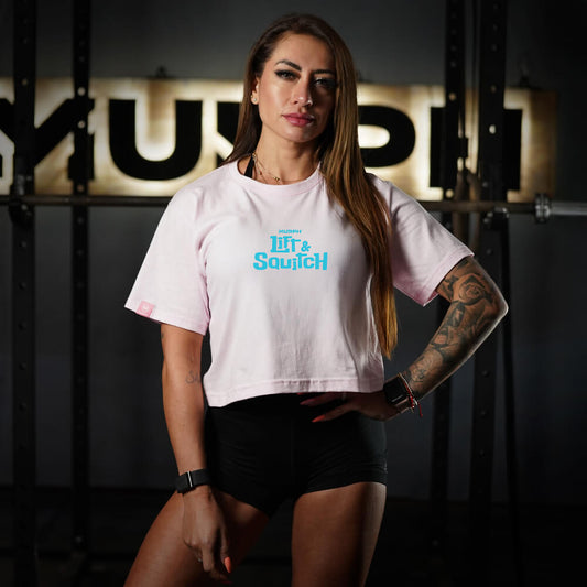 Crop Top Lift & Squitch - Pink