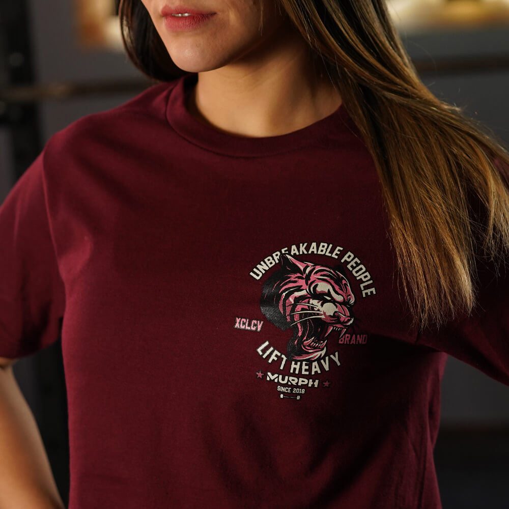 Crop Top Be a Tiger - Burdeo