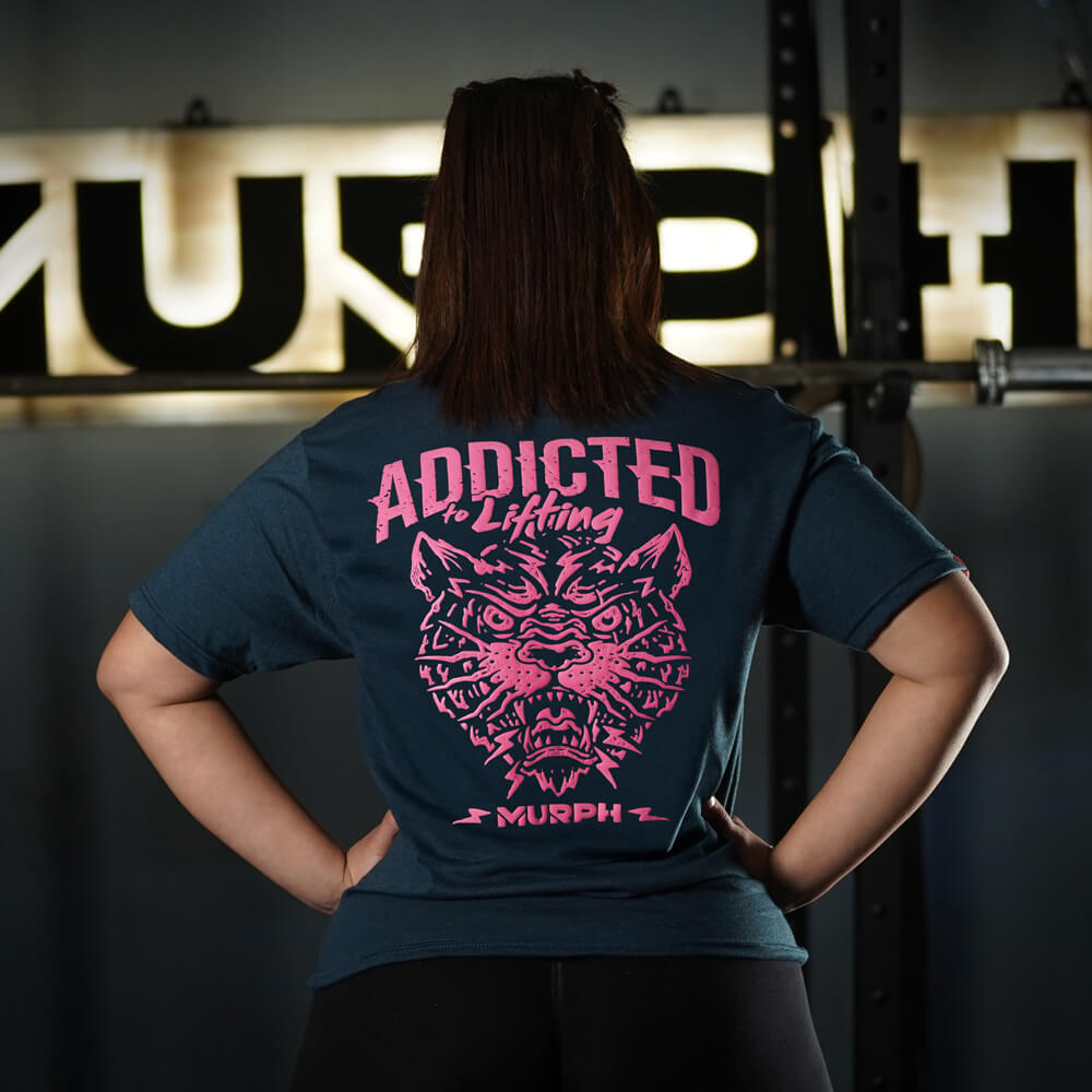 Polera Largo Intermedio Addicted - Heather Navy
