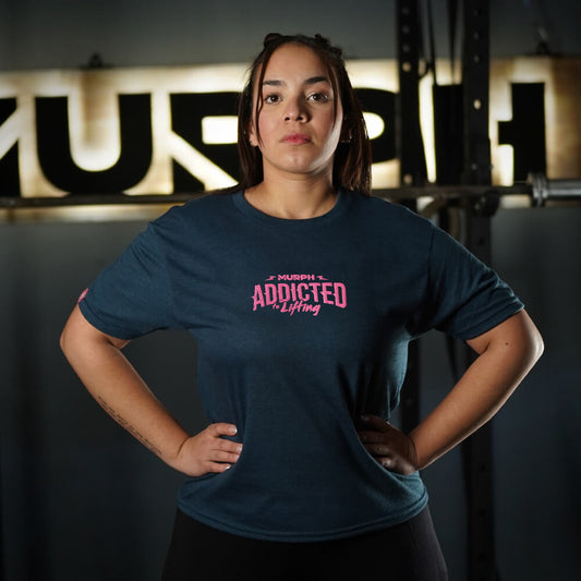 Polera Largo Intermedio Addicted - Heather Navy