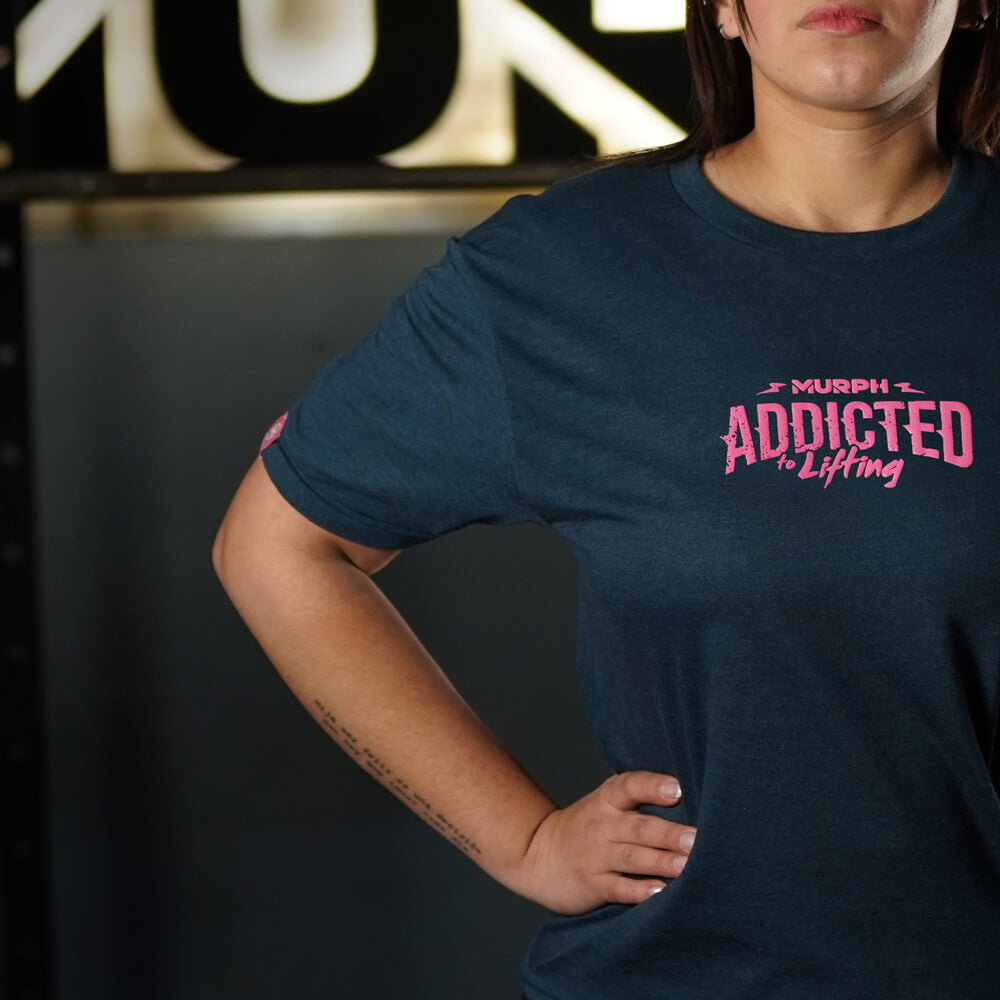 Polera Largo Intermedio Addicted - Heather Navy