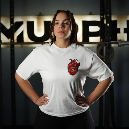 Polera Largo Intermedio Passion & Blood - Blanco