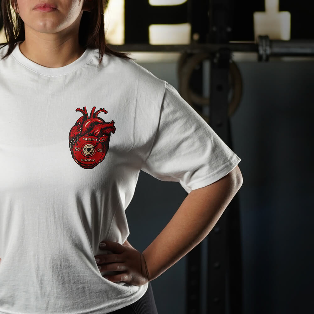 Polera Largo Intermedio Passion & Blood - Blanco