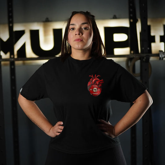 Polera Largo Intermedio Passion & Blood - Negro