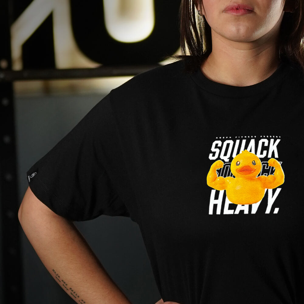 Polera Largo Intermedio SQUACK HEAVY - Negro