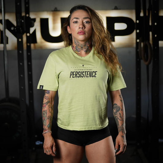 Polera Largo Intermedio PERSISTENCE - Pistacho