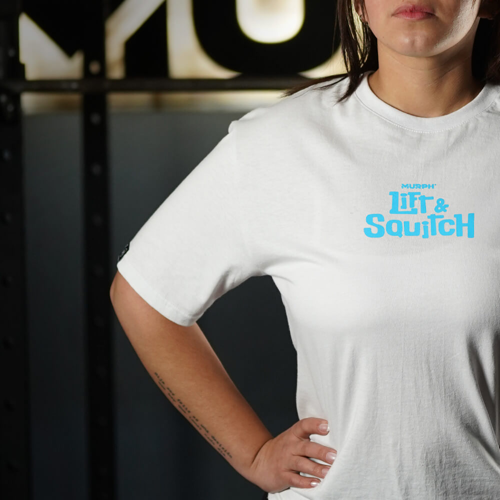 Polera Largo Intermedio Lift & Squitch - Blanco