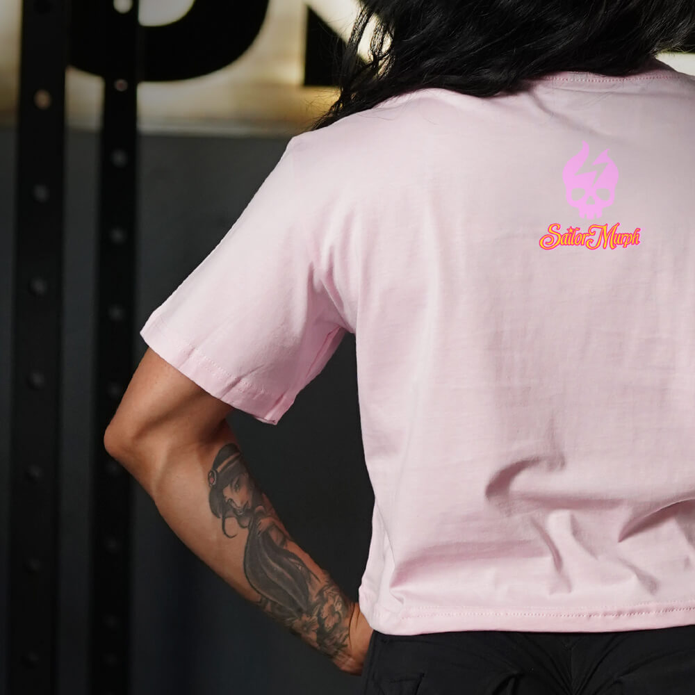 Crop Top Oversize Sailor Murph - Pink