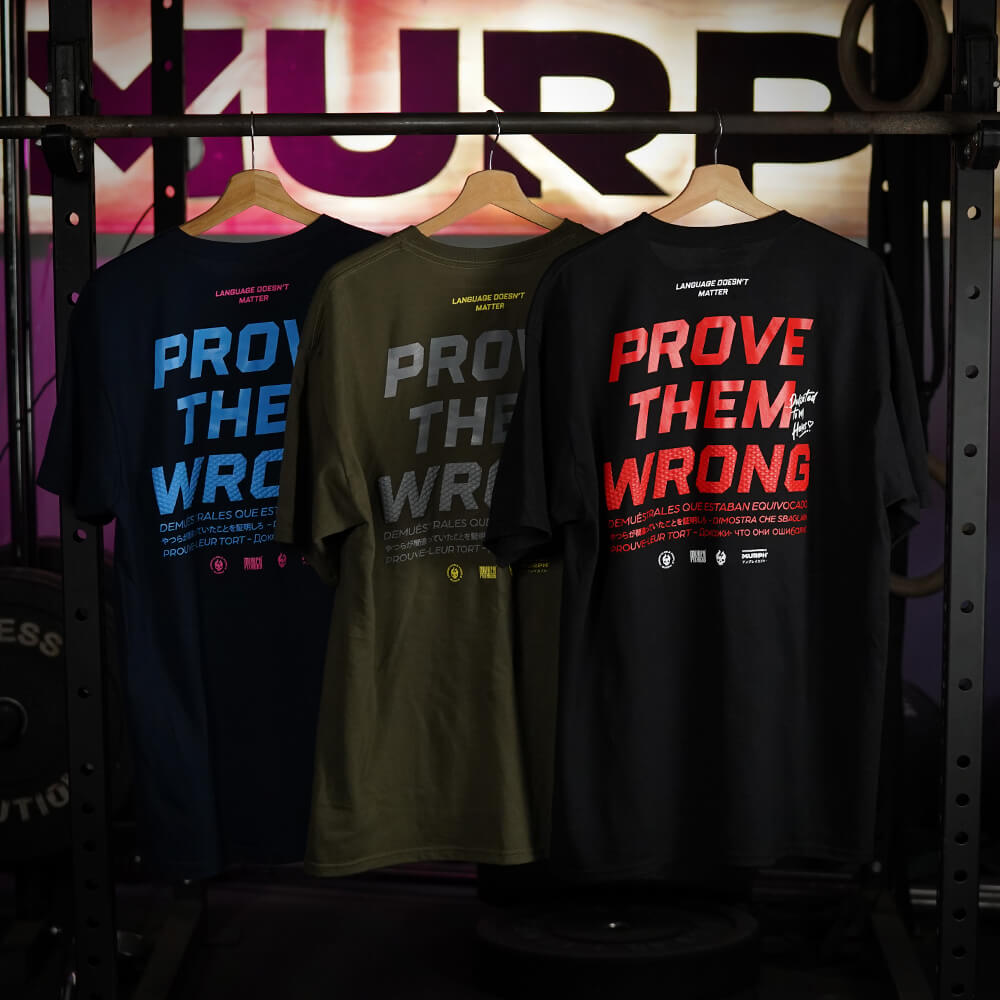 Polera Regular fit PROVE THEM WRONG - Navy Blue