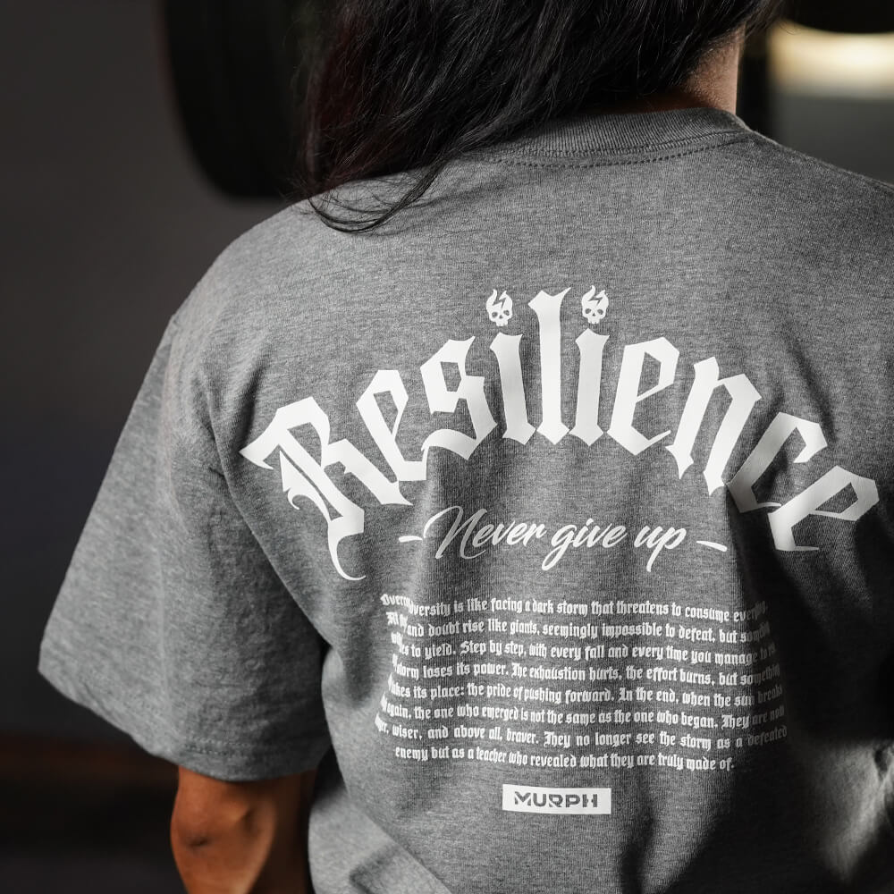 Crop Oversize PRO Resilience - Heather Gray