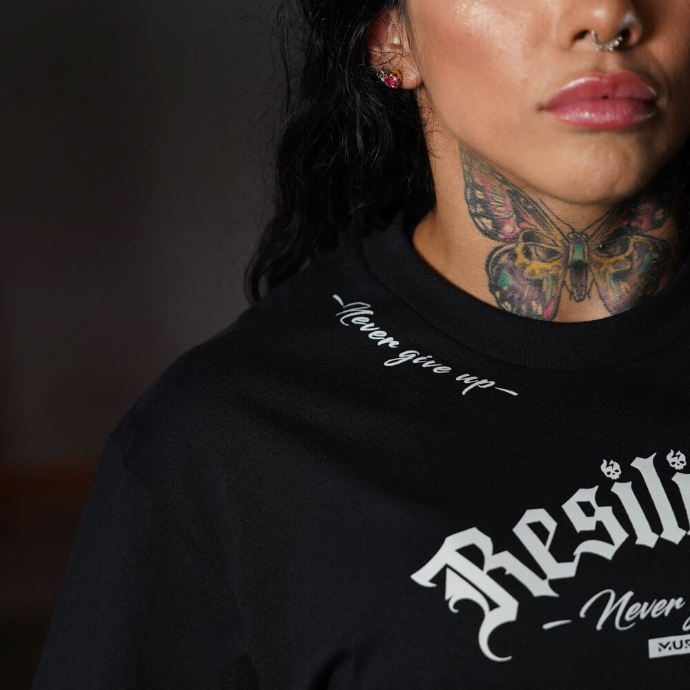 Crop Oversize Resilience - Negro