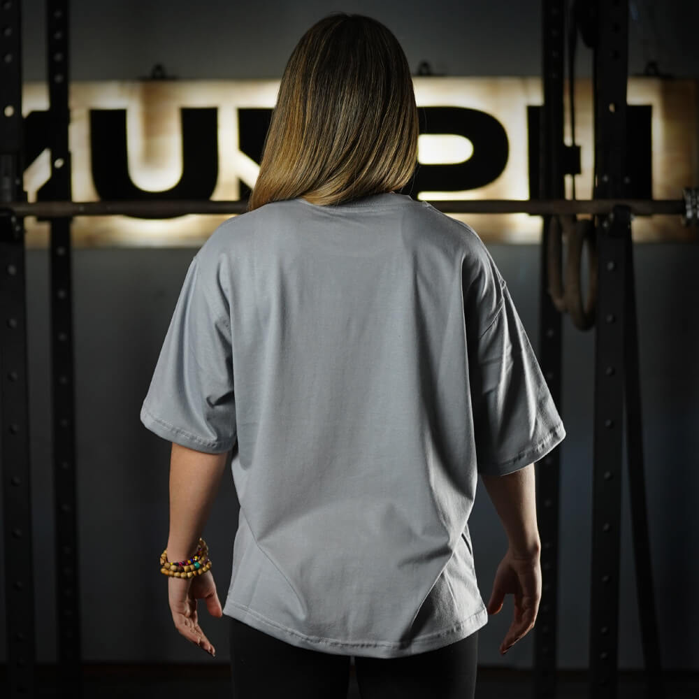 Polera Oversize Premium Murph - Steel