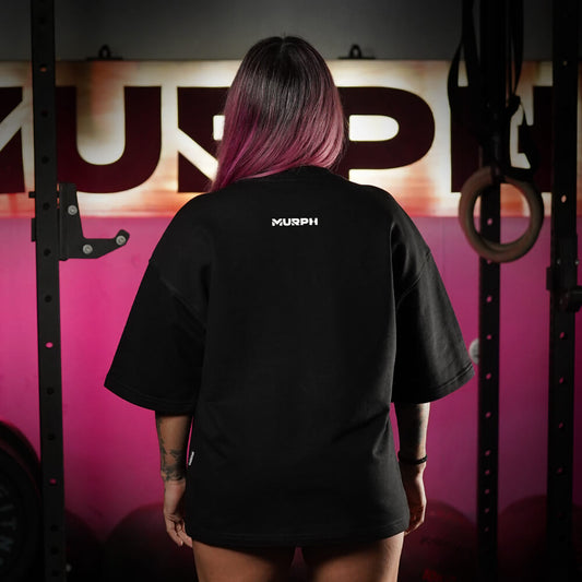Oversize Apex Skull Logo (ULTRA HEAVY WEIGHT) - Black