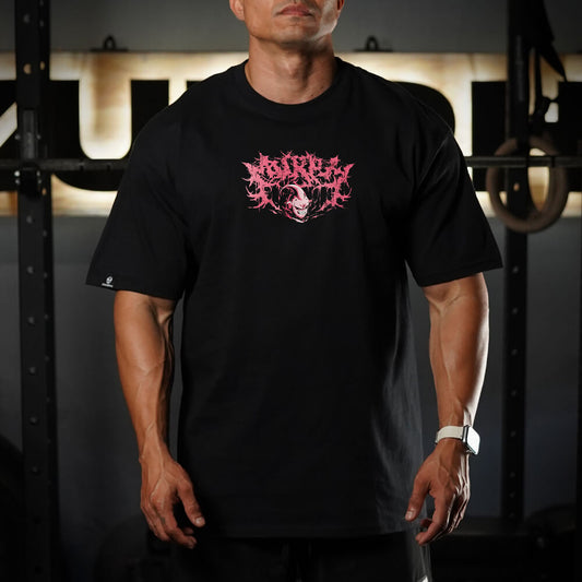 Polera Oversize DESTRUCTION - Negro