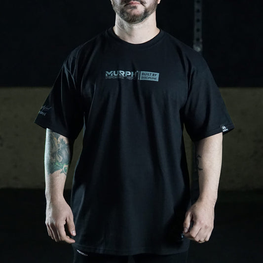 Polera Oversize Built By Discipline - Negro