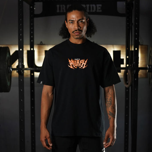 Polera Oversize ChariHard - Negro