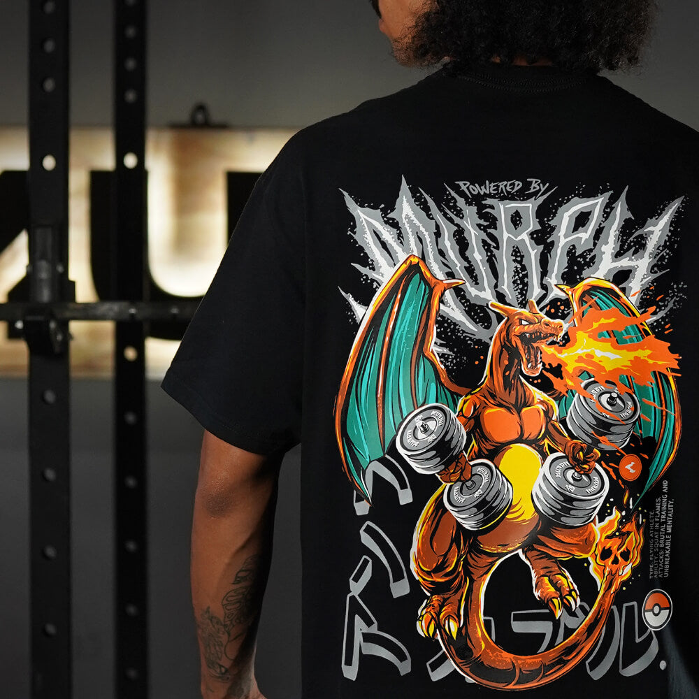 Polera Oversize ChariHard - Negro