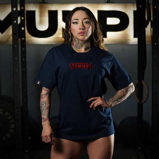 Polera Oversize KIMETSU NO MURPH - Navy Blue