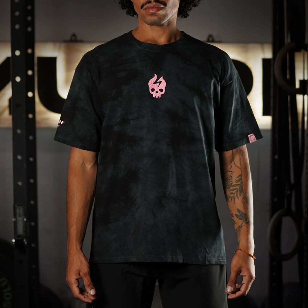 Polera Oversize Lifting Dept - Black Storm