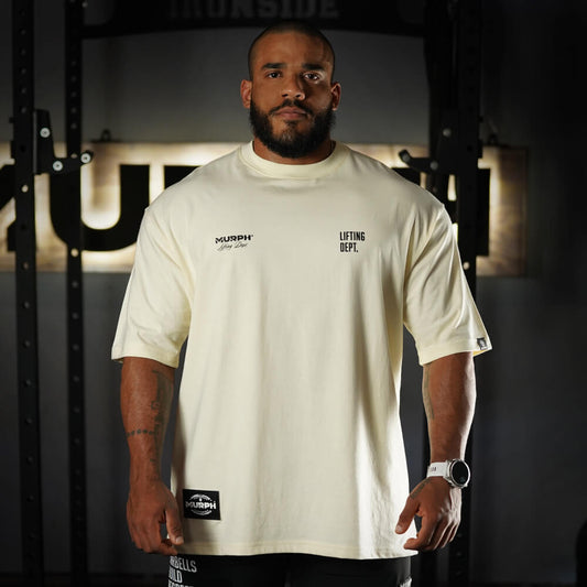 Polera Oversize Premium Lifting Dept - Sweet Cream