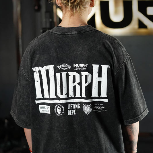 Polera Oversize Premium Limited Edition Murph - Acid Black