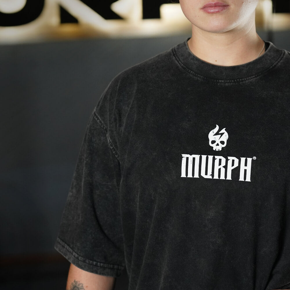Polera Oversize Premium Limited Edition Murph - Acid Black