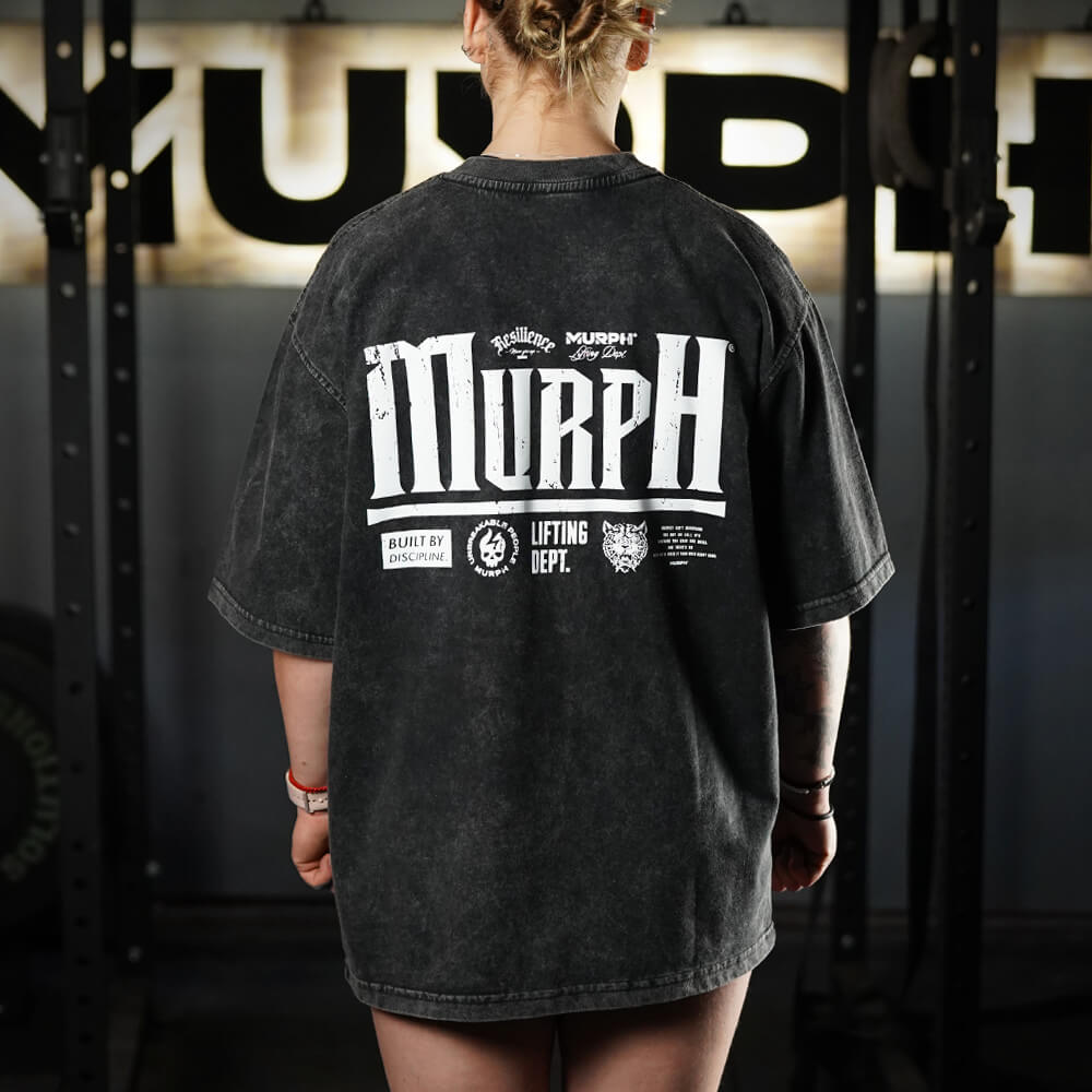 Polera Oversize Premium Limited Edition Murph - Acid Black