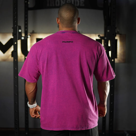 Polera Oversize Premium - Acid Grape