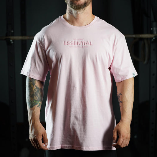 Polera Oversize Essential - Total Pink