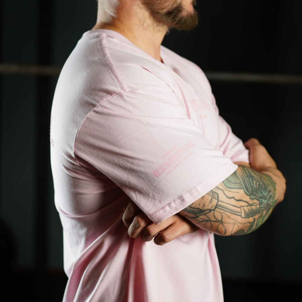 Polera Oversize Essential - Total Pink
