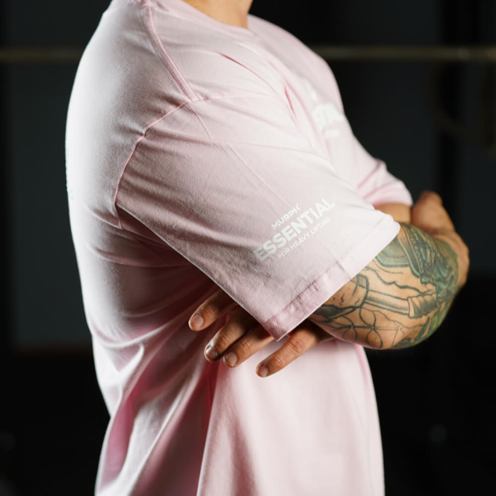 Polera Oversize Essential - Pinky White
