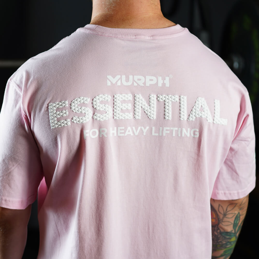 Polera Oversize Essential - Pinky White