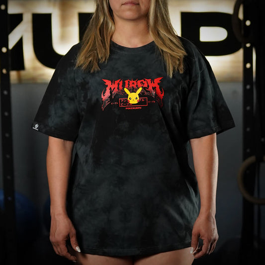 Polera Oversize FITACHU - Black Storm