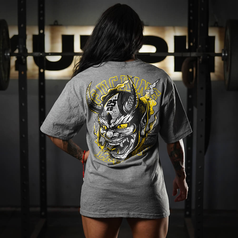 Polera Oversize PRO Fucking Legend - Heather Gray
