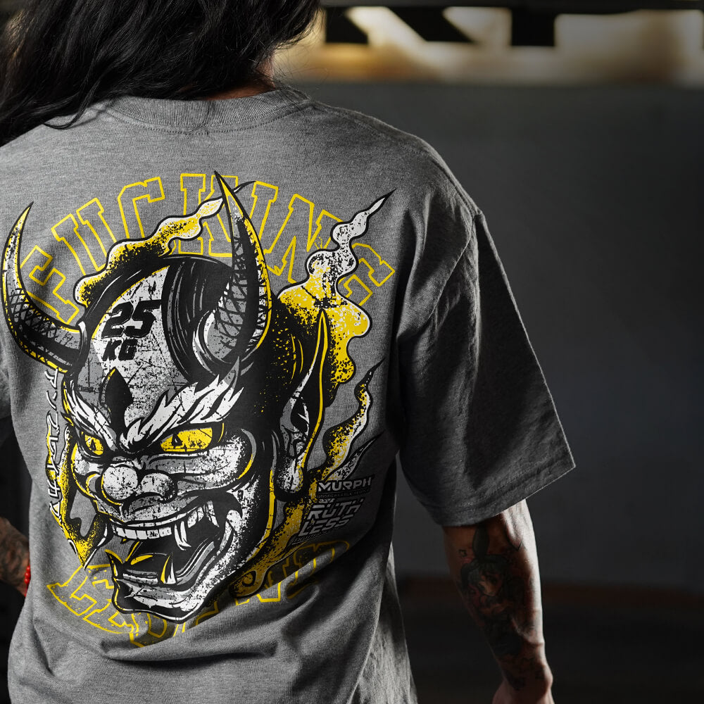 Polera Oversize PRO Fucking Legend - Heather Gray