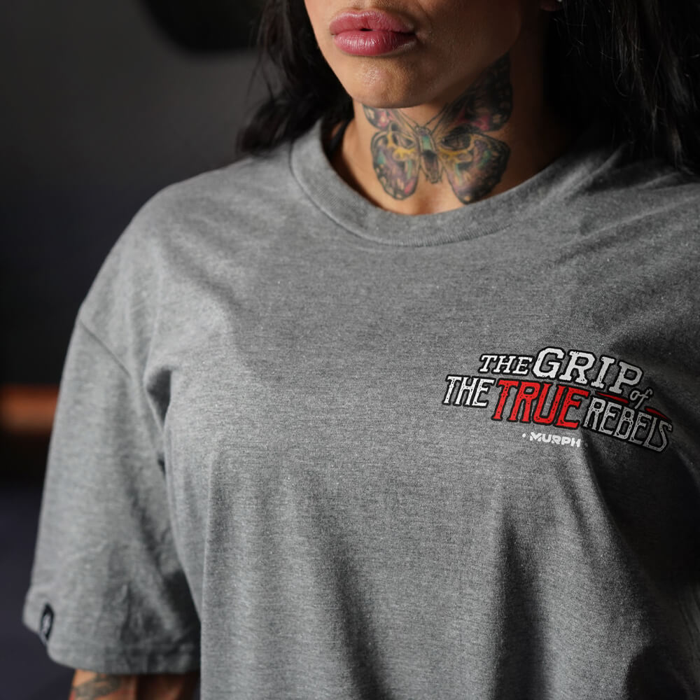 Polera Oversize PRO Fook Grip - Heather Gray