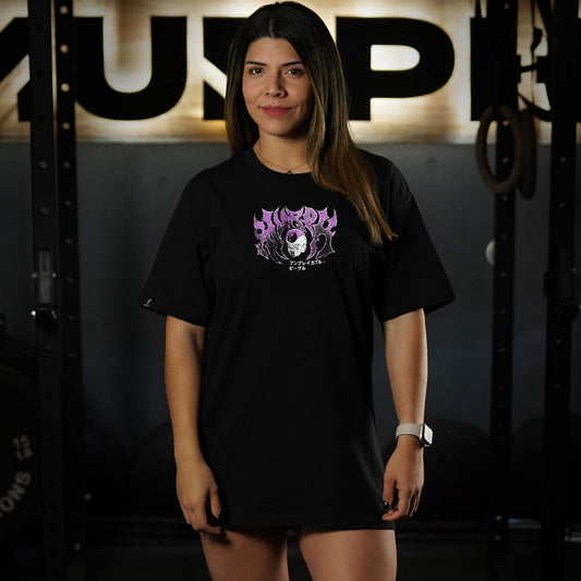 Polera Oversize CRUELTY - Negro
