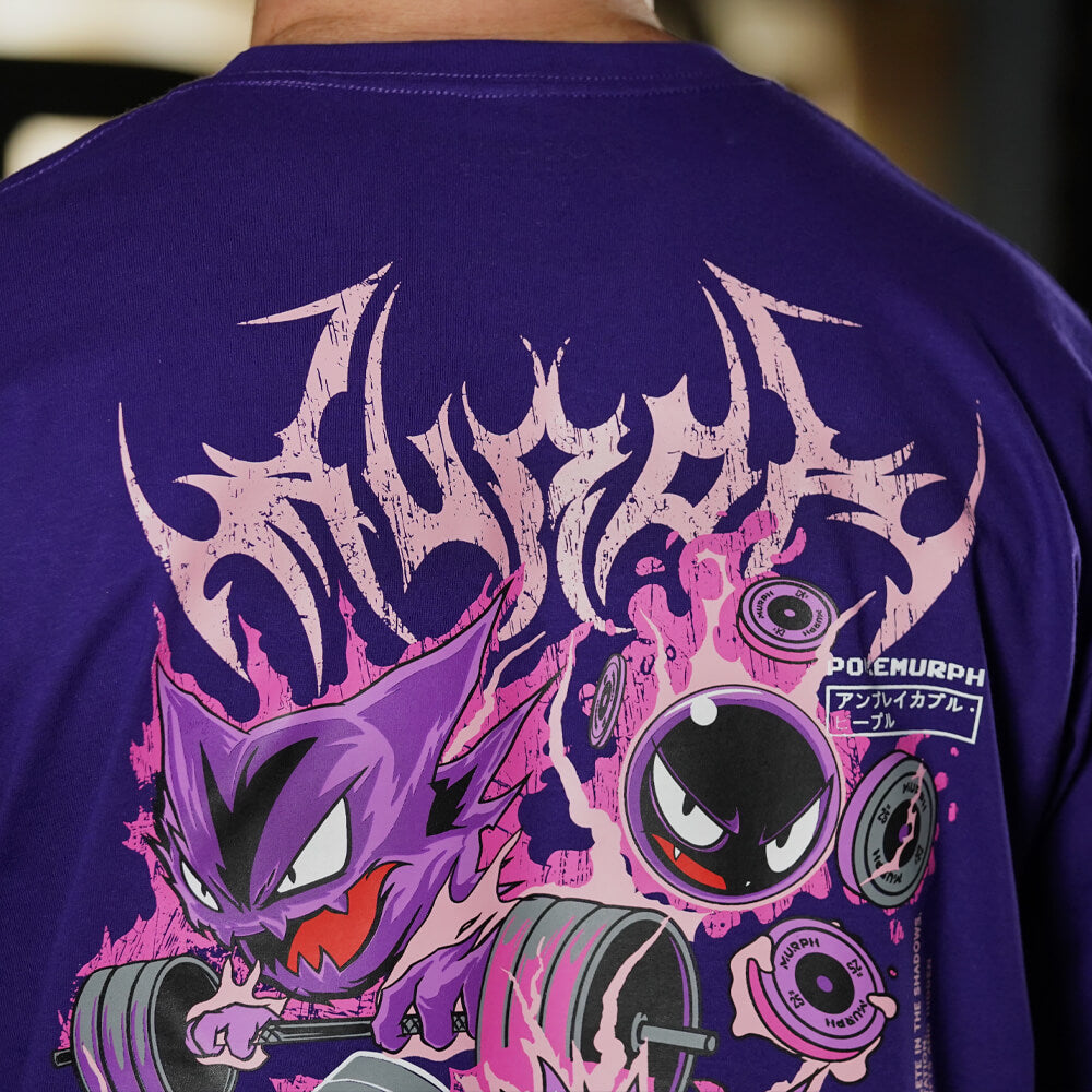 Polera Oversize Gymgar - Púrpura