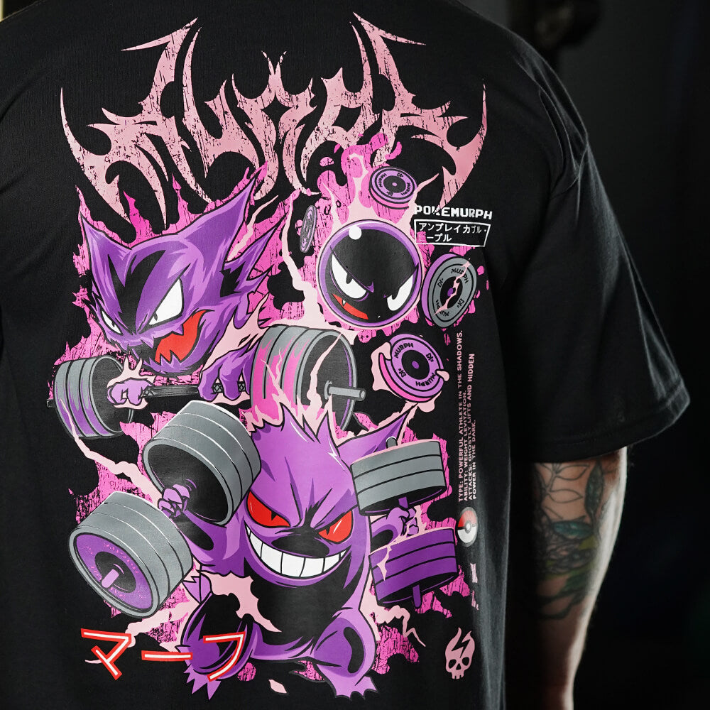 Polera Oversize Gymgar - Negro