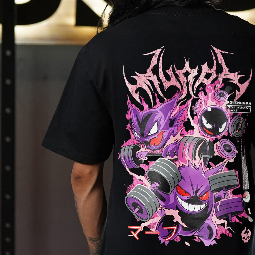 Polera Oversize Gymgar - Negro