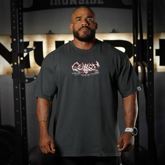 Polera Oversize Gymren - Charcoal