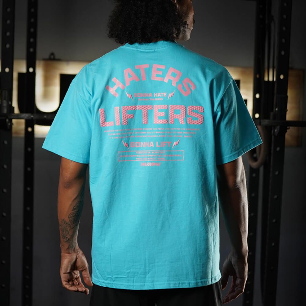 Polera Oversize PRO Haters Vs Lifters - Energy Blue