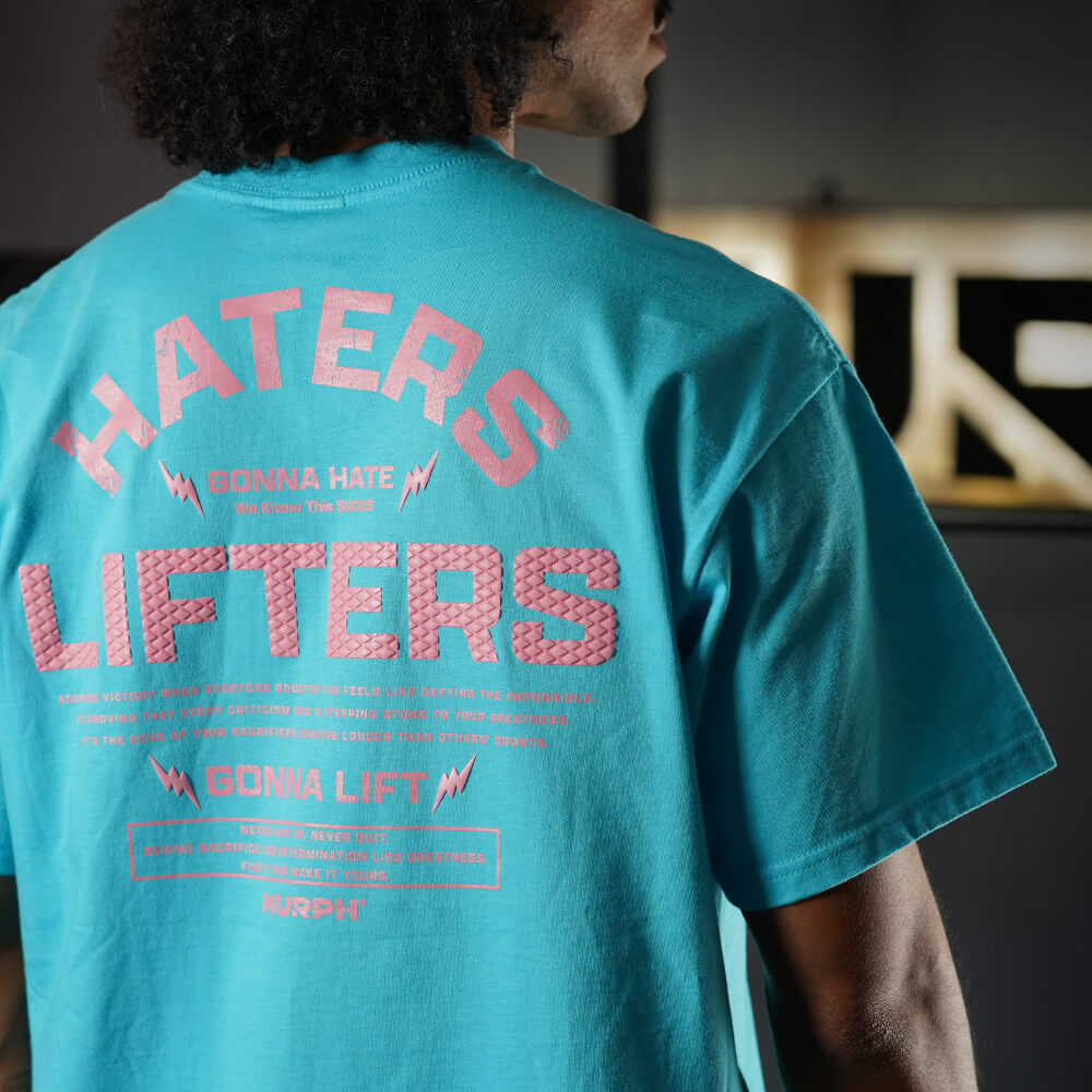 Polera Oversize PRO Haters Vs Lifters - Energy Blue