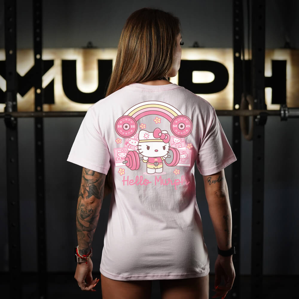 Polera Oversize Hello Murph - Pink