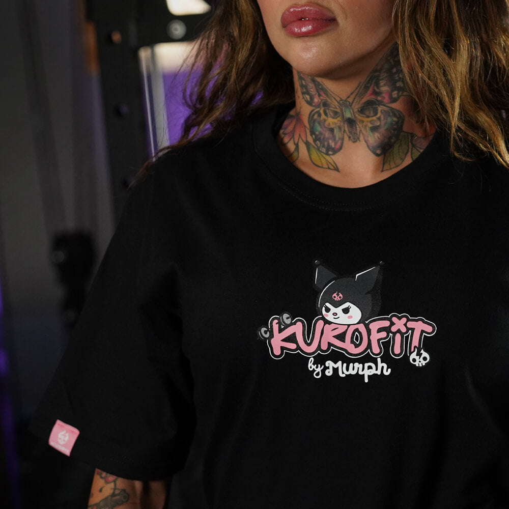 Polera Oversize KuroFit - Negro