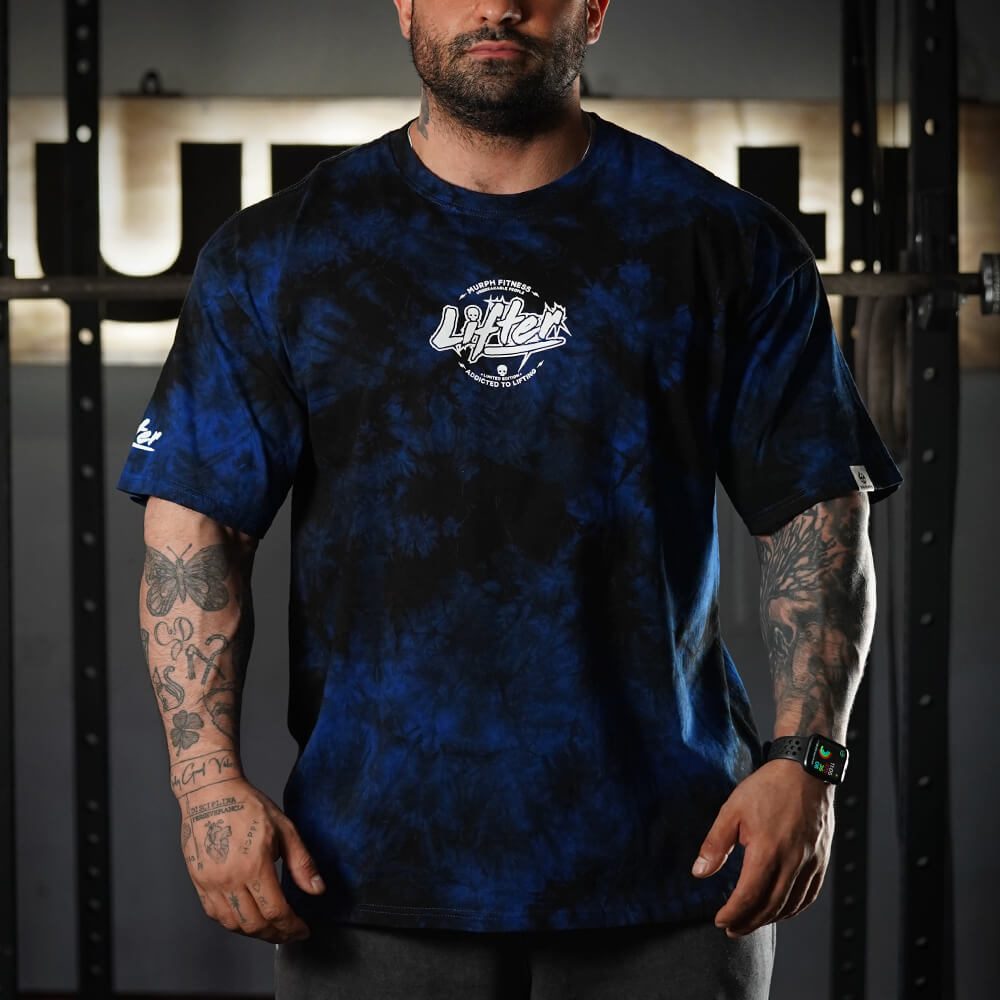 Polera Oversize Lifter - Blue Storm