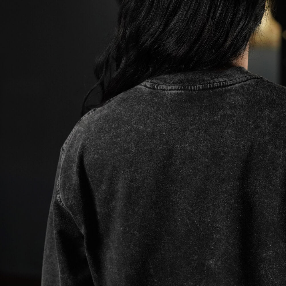 Polera Oversize Premium Limited Edition - Acid Black